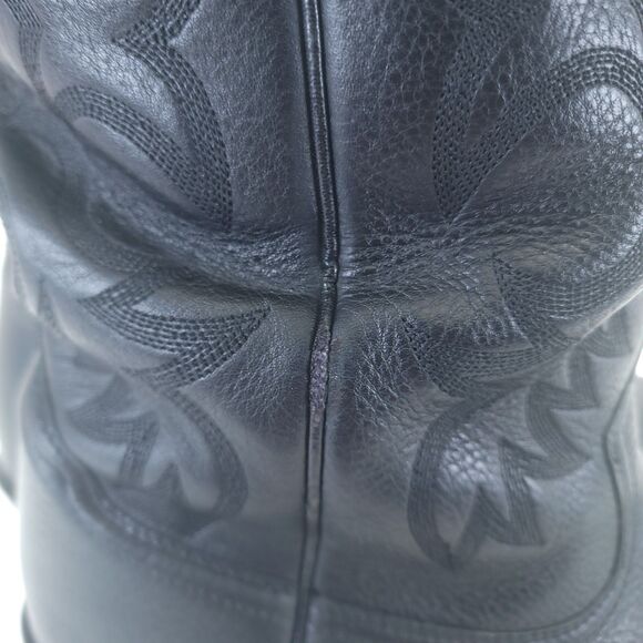 Ariat Heritage Western R-Toe Boots Mens Black Deertan Leather Cowboy Size 11EE main image 9